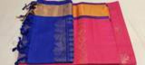SOFT SILK SAREE WITH BLOUSE
